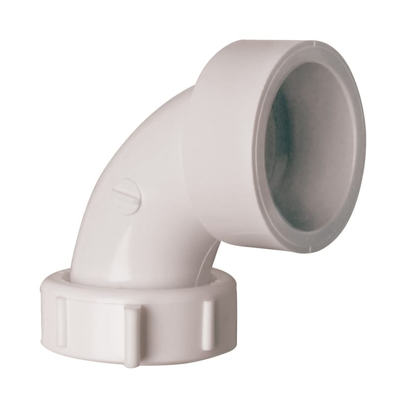 Plumb Pak PP55-11 1-1/2 in. D Plastic 90 Degree Elbow