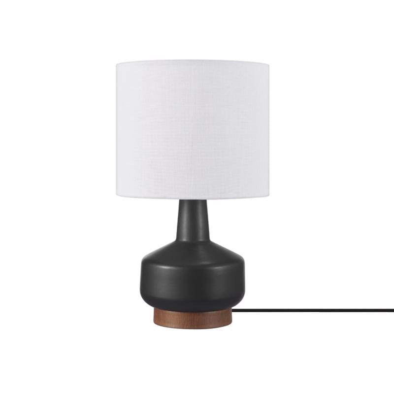 Globe Electric 61000046 15 in. Matte Black Table Lamp