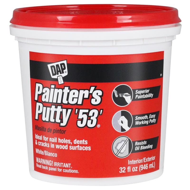 Dap 7079812244 White Wood Putty 32 oz