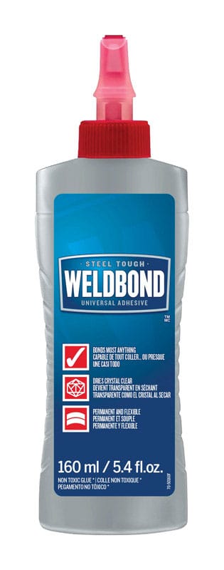 Weldbond 8-50160 High Strength Polyvinyl acetate homopolymer White All Purpose Adhesive 5.4 oz
