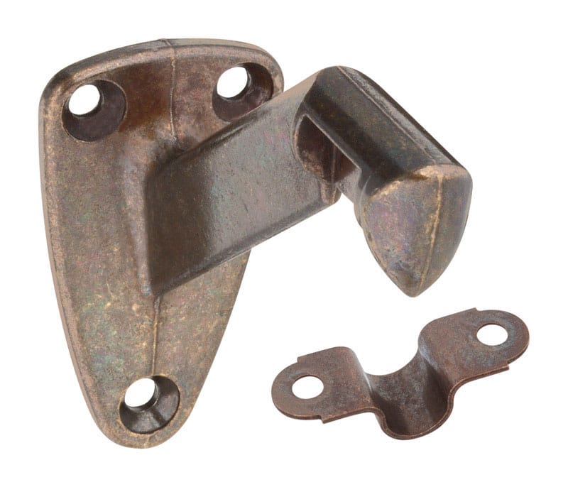 National Hardware N159-566 Gold Zinc Die Cast w/Steel Strap Handrail Bracket 3.31 in. L 250 lb