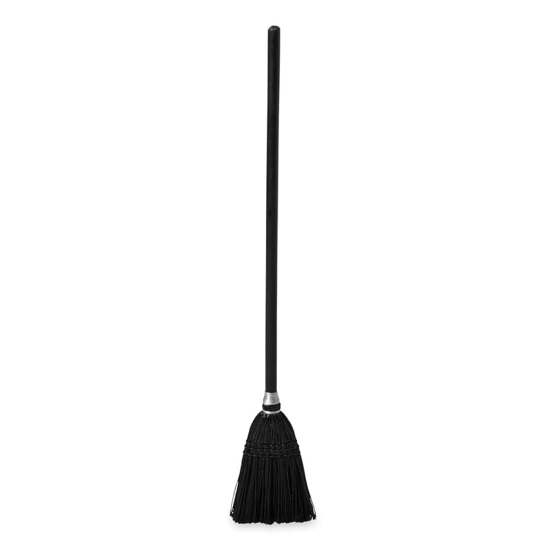 Rubbermaid FG253600BLA Executive Series 7 in. W Stiff Synthetic Broom