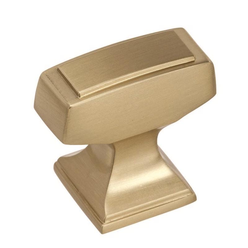 Amerock BP53029BBZ Mulholland Collection Rectangle Cabinet Knob 1.188 in. 1 pk
