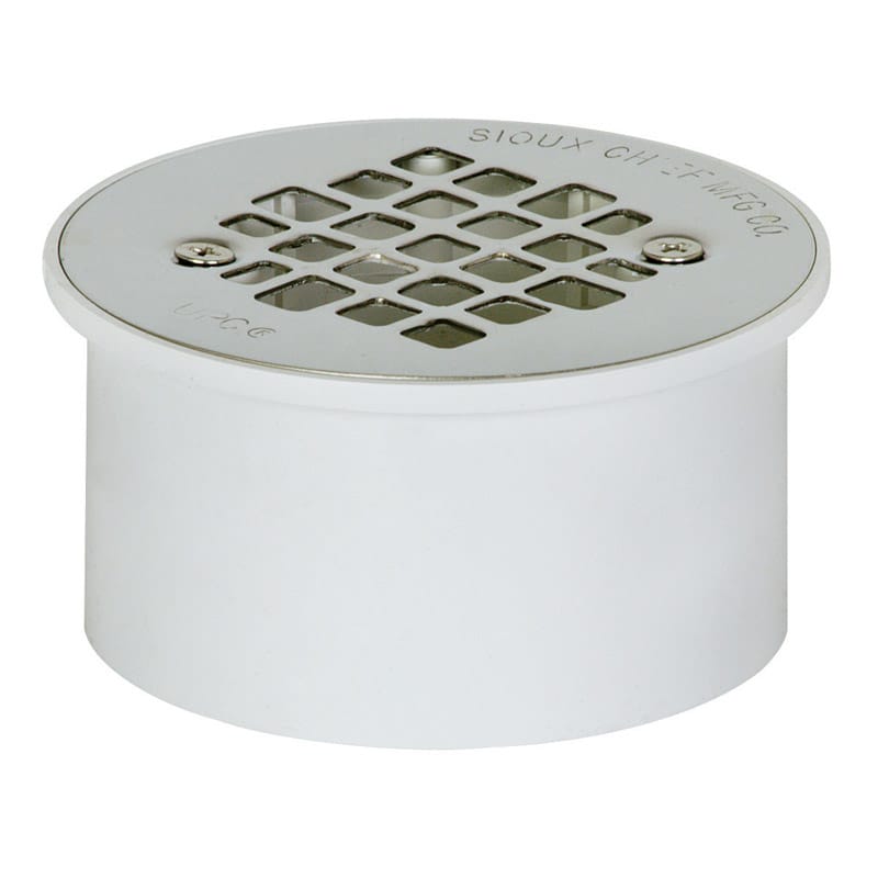 Sioux Chief 840-3PPK 3 or 4 in. D PVC General Purpose Floor Drain