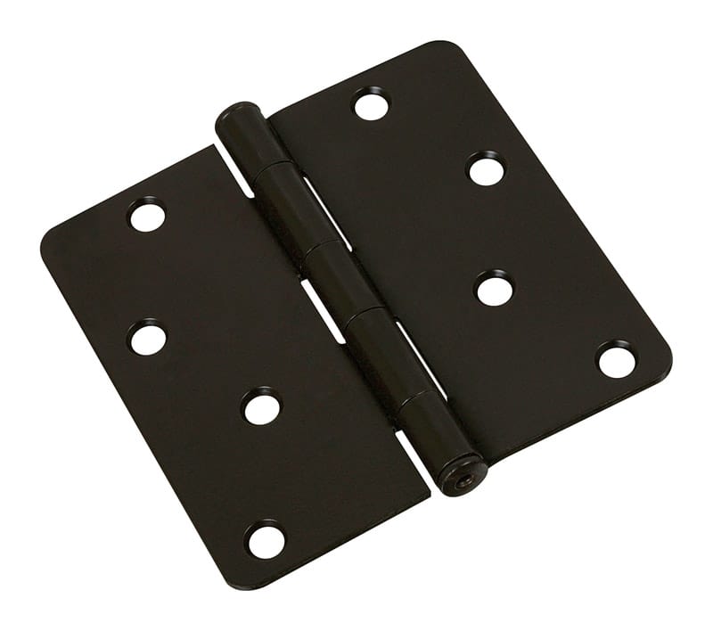 National Hardware N830-201 4 in. L Oil Rubbed Bronze Door Hinge 1 pk