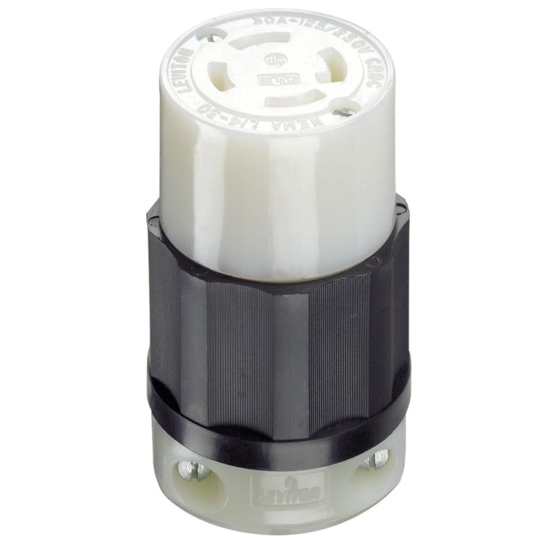 Leviton 166-2713-OCY Connector 2.22 in. D 1 pk