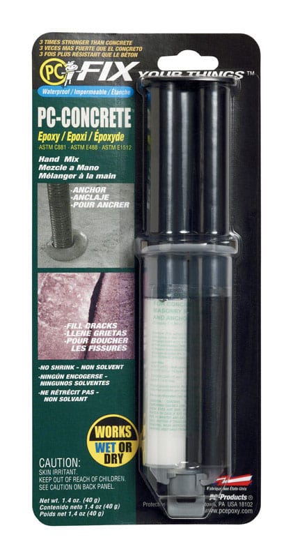 Pc-Concrete 070086 Two Part Epoxy Concrete Anchoring Epoxy 1.4 oz