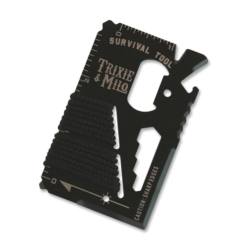 Trixie & Milo TL-0010 Survival Wallet Multi-Tool 1 pc