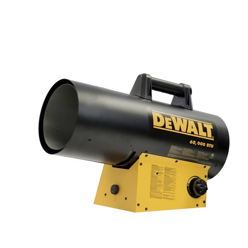 Dewalt F340751 60000 Btu/h 1500 sq ft Forced Air Propane Portable Heater