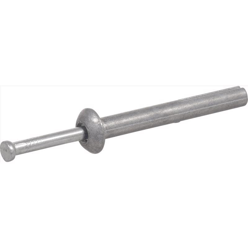 Hillman 372063 1/4 in. D X 2 in. L Zinc Round Head Hammer Drive Anchor 100 pc