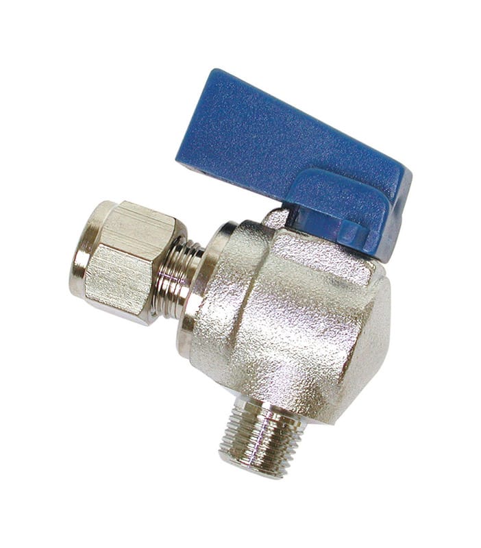 Dial 9443 1 in. H X 2-3/4 in. W Black Stainless Steel Ball Valve