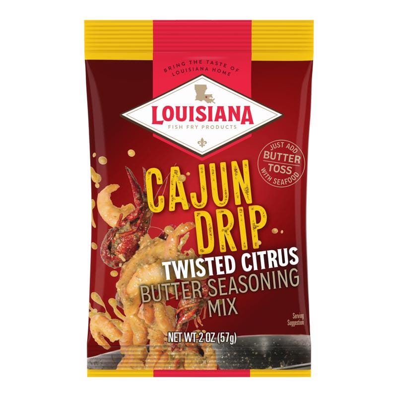 Louisiana Fish FRY 497 Twisted Citrus Seasoning 2 oz