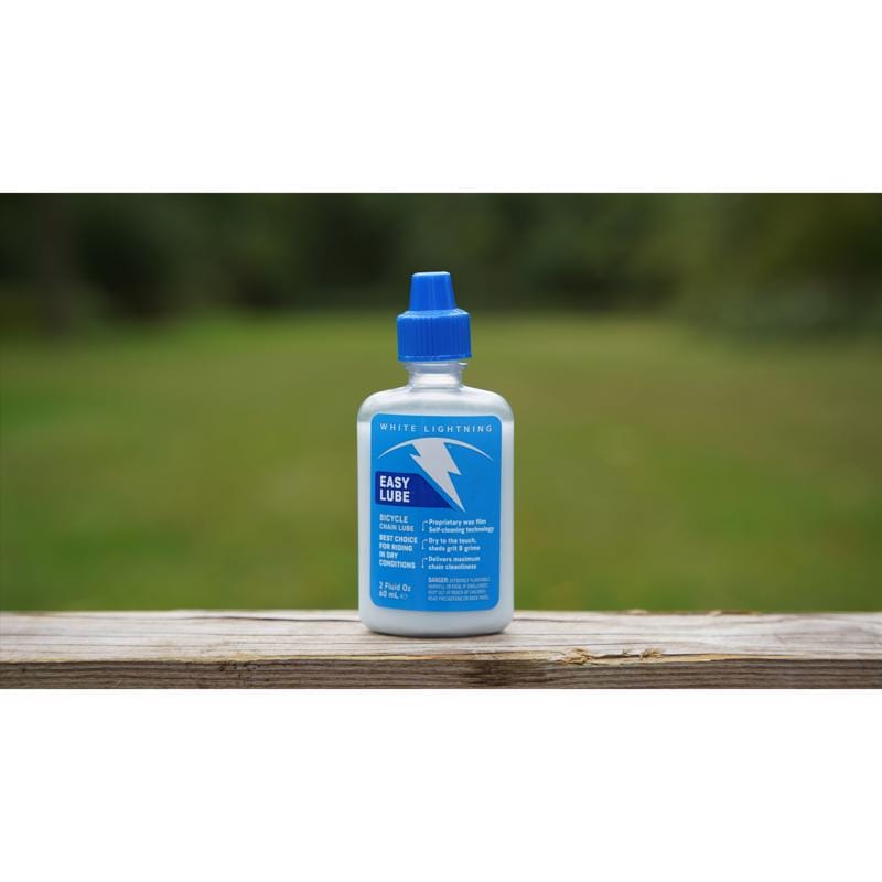White Lightning WELC02102 Metal Bicycle Chain Lubricant White