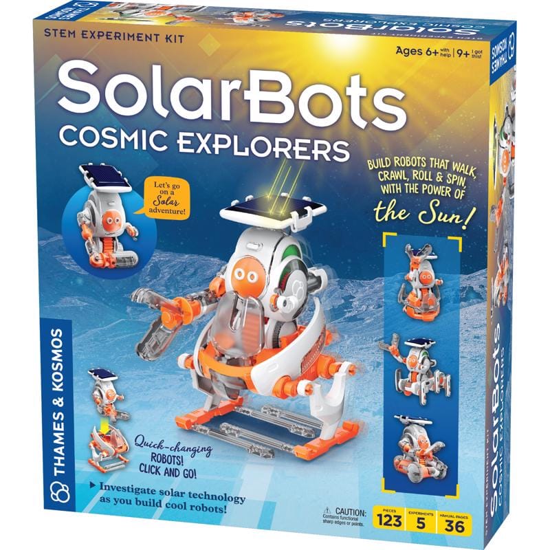 Thames & Kosmos 665083 Solar Bots Cosmic Explorers Stem Kit