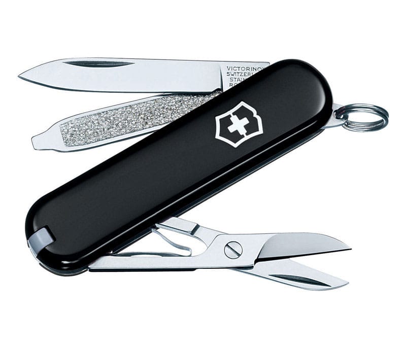 Victorinox 0.6223.3B Classic SD Black 420 HC Stainless Steel < 3 in. Multi-Function Knife