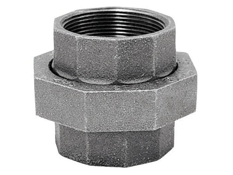 Anvil 8700163408 1/2 in. FPT X 1/2 in. D FPT Galvanized Malleable Iron Union