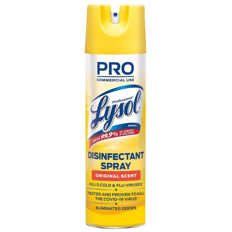 Lysol 3624104650 Professional Original Scent Disinfectant Spray 19 oz 1 pk