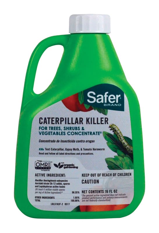 Safer Brand 5163-6 Caterpillar/Worm Killer 16 oz