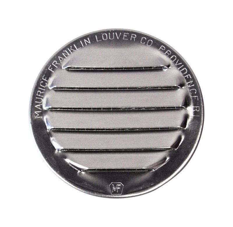 Maurice Franklin Louver RL-100 1 1 in. W X 1 in. L Bright Silver Aluminum Mini Louver