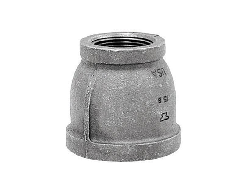 Anvil 8700135554 1-1/4 in. FPT X 3/4 in. D FPT Galvanized Malleable Iron Reducing Coupling