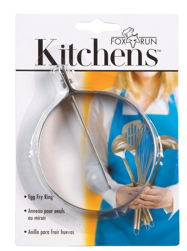 Fox Run 5702 Silver Stainless Steel Egg Fry Ring