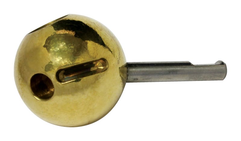 Plumb Pak P808-72LF Replacement Faucet Ball For Delta 2.88 in. W X 3.88 in. H Gold Brass 1 pc