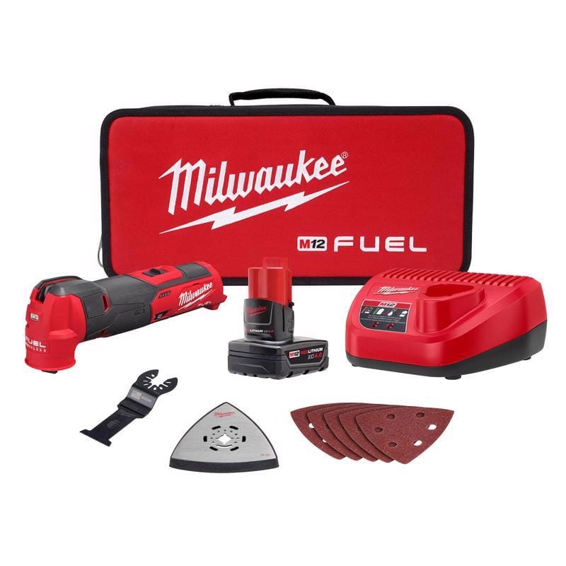Milwaukee 2526-21XC M12 FUEL Cordless Oscillating Multi-Tool Kit (Battery & Charger)