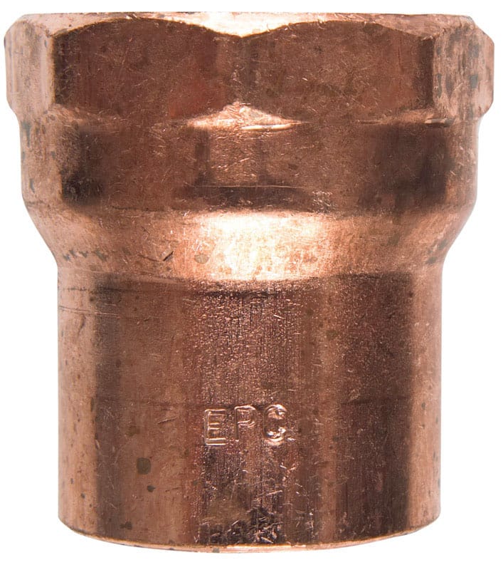 Nibco W01130D 1-1/2 in. CTS X 1-1/2 in. D CTS/Press Copper Adapter 1 pk