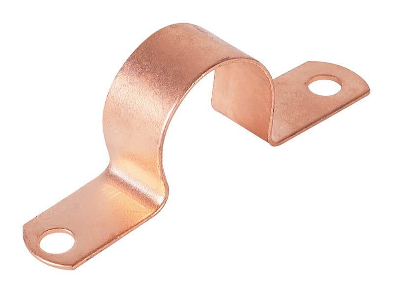Warwick Hanger 100-40 3/8 in. Copper Plated Carbon Steel Tubing Strap