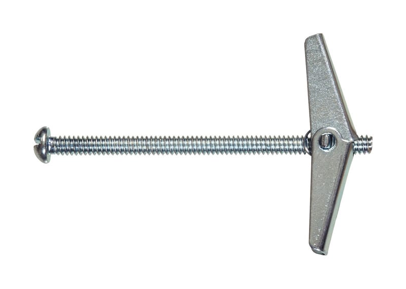 Hillman 372518 3/8 in. D X 4 in. L Round Zinc-Plated Steel Toggle Bolt 1 pk