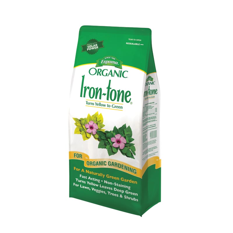 Espoma IT5 Iron-tone All-Purpose Lawn & Garden Food For All Grasses 1250 sq ft