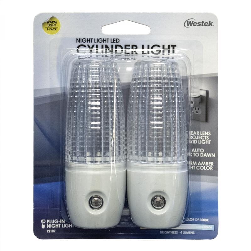 Amerelle 72107 Automatic Plug-in Classic LED Night Light w/Sensor