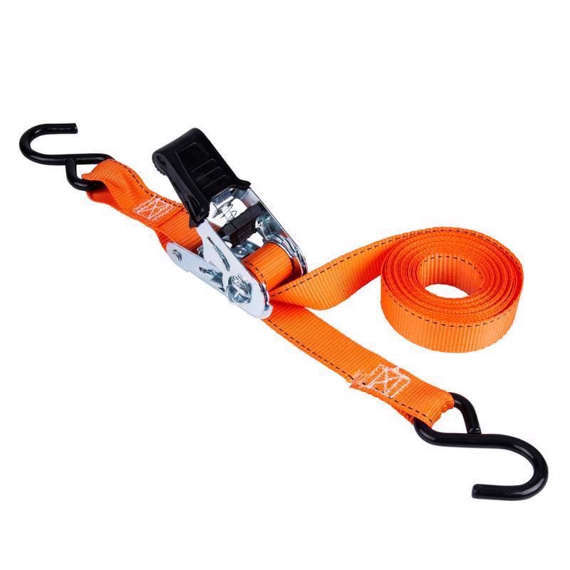 Keeper 85513 1 in. W X 13 ft. L Orange Tie Down w/Ratchet 400 lb 1 pk