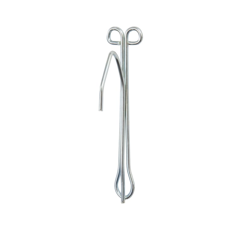 Kenney KN1041 Silver Traditional/Transitional Pin On Hook n/a in. L