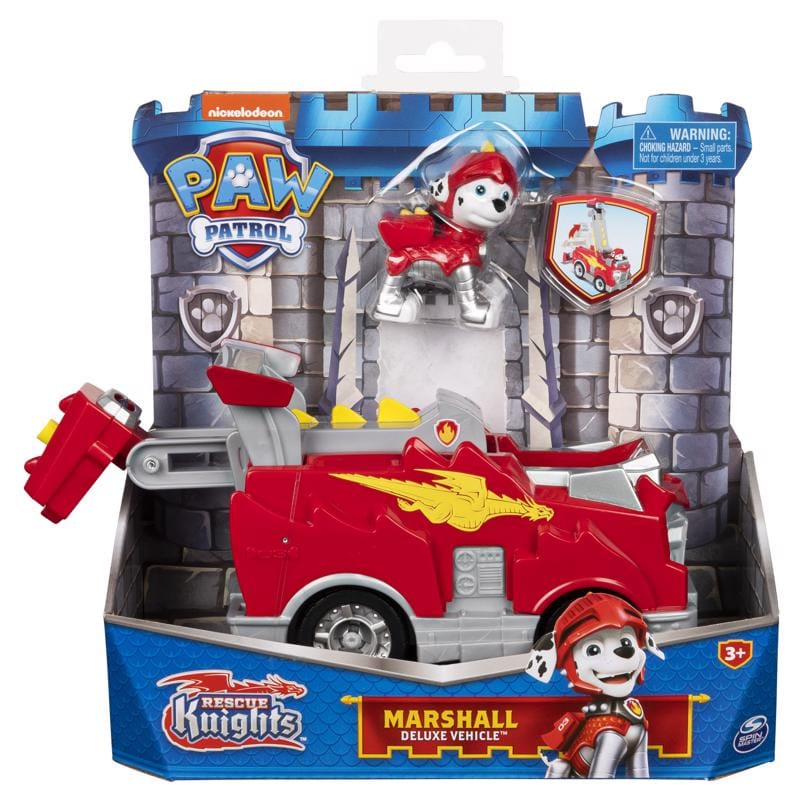 Spin Master 6063585 Paw Patrol Marshall Transforming Toy Car Multicolored
