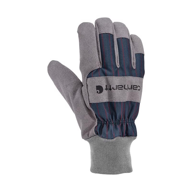 Carhartt GL0842MSTLSTR-L Storm Defender Men's Indoor/Outdoor Winter Work Gloves Gray L 1 pair