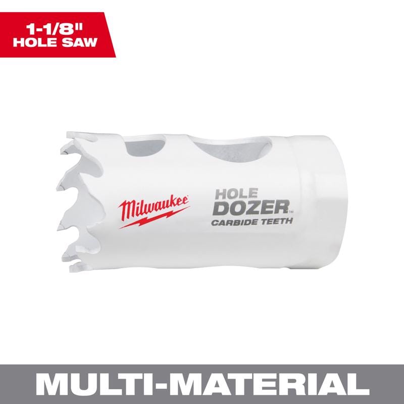 Milwaukee 49-56-0708 Hole Saw Dozer 1-1/8" Carbide