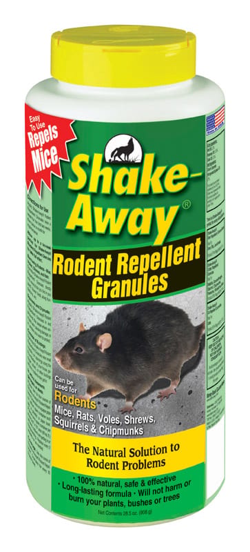 Shake-Away 2853338 Animal Repellent Granules For Rodents 28.5 oz