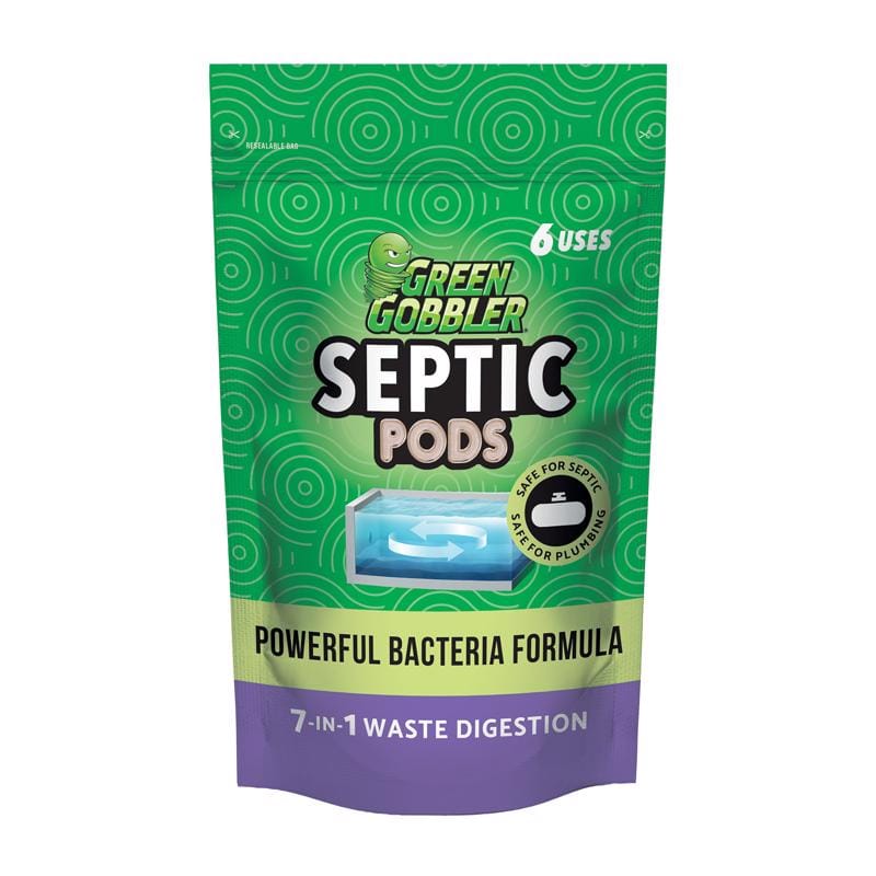 Green Gobbler G0017F Tablet Septic System Cleaner 6 ct