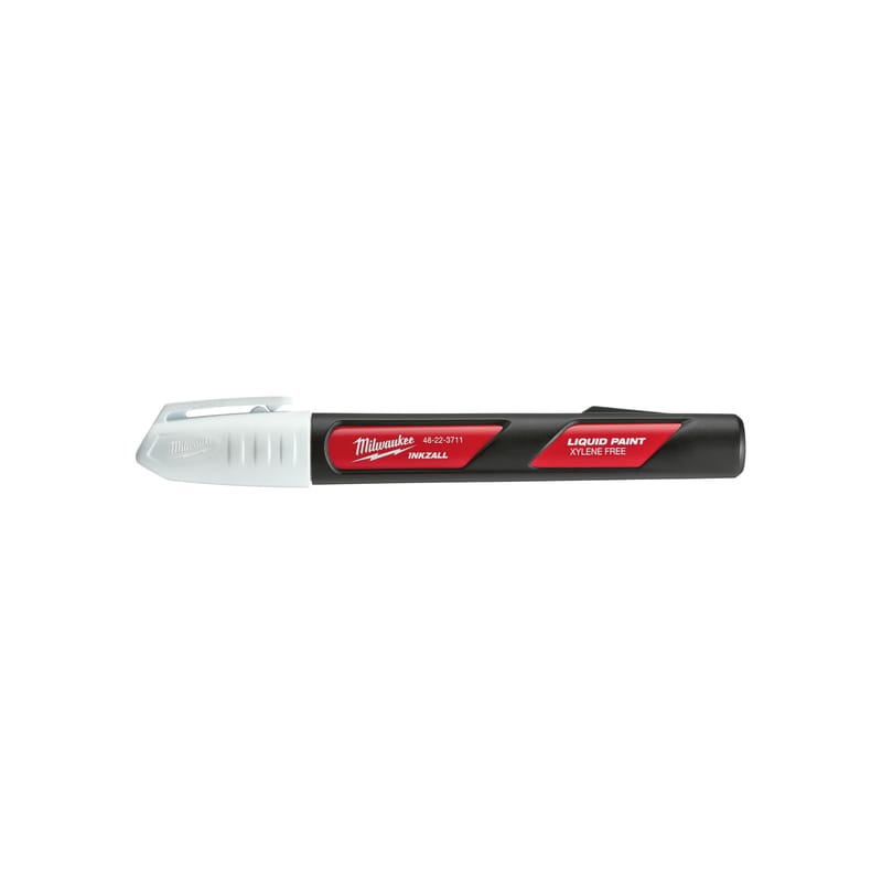 Milwaukee 48-22-3711 Inkzall White Felt Tip Liquid Paint Marker 1 pk