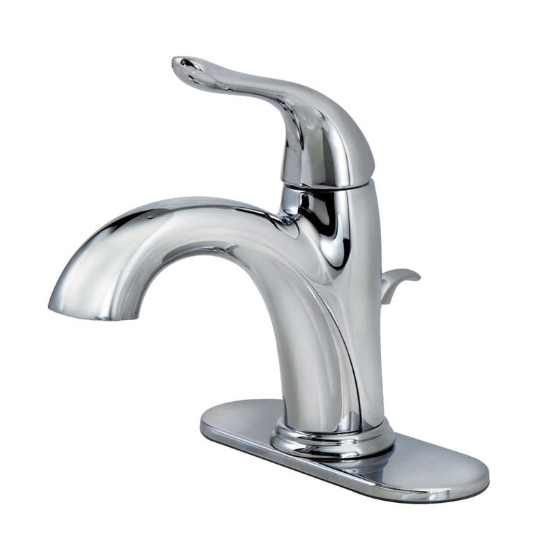 Oakbrook Collection 67510W-6101 Chrome Pacifica Single-Handle Bathroom Sink Faucet 4 in.