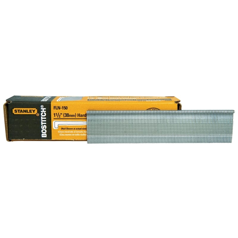 Bostitch FLN-150 1-1/2 in. L X 15 Ga. Straight Strip Coated L Head Flooring Cleat Nails 1,000 pk