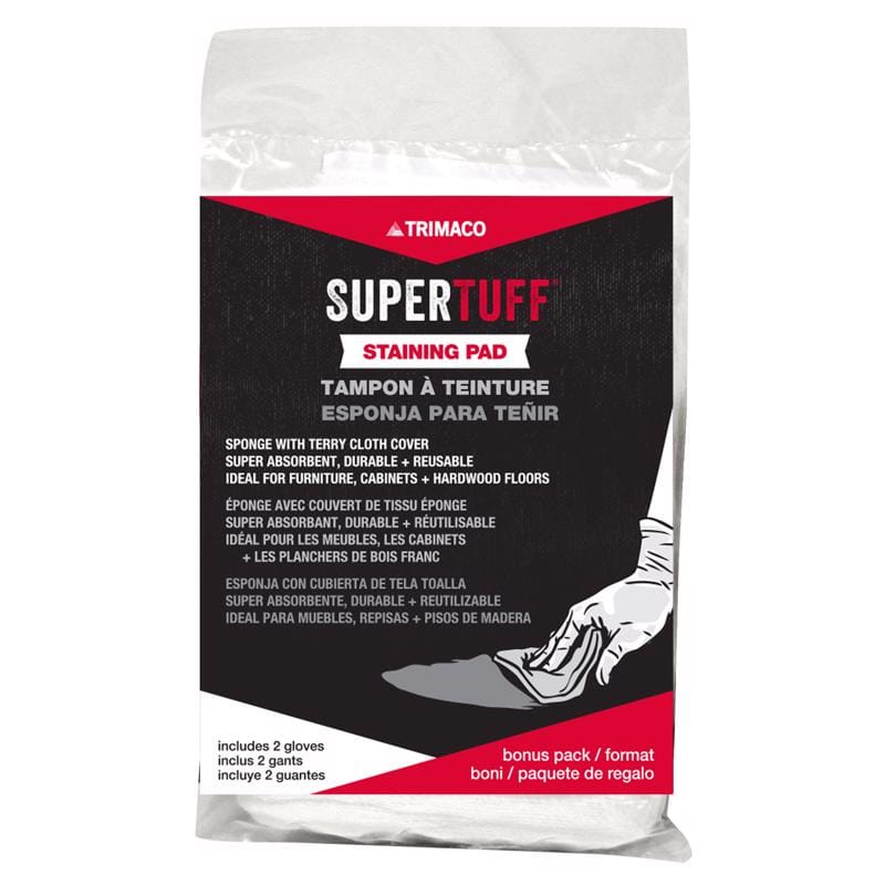 SuperTuff 10101 3 in. W Staining Pad For Smooth Surfaces