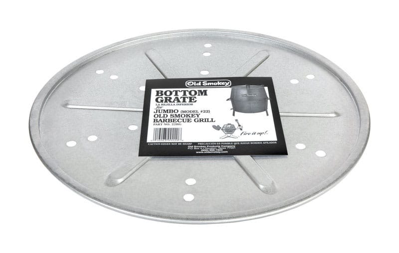 Old Smokey Products #22BG Aluminum/Steel Bottom Charcoal Grate 21 in. L X 21 in. W For Old Smokey Old Smok