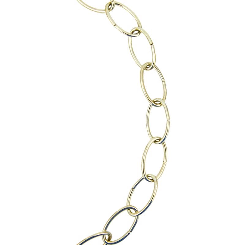 Koch Industries 791826 #10 Brass Plated Gold Steel Decorative Chain .175 in. D 600 in.