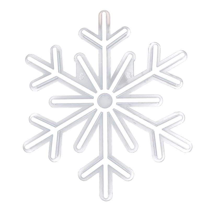 Celebrations LY26C915 LED Warm White Snowflake Wall Sign 14.96 in.