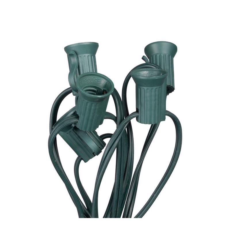 Holiday Bright Lights C9500GC-12 C9 String Socket Light Cord on Reel 500 ft.