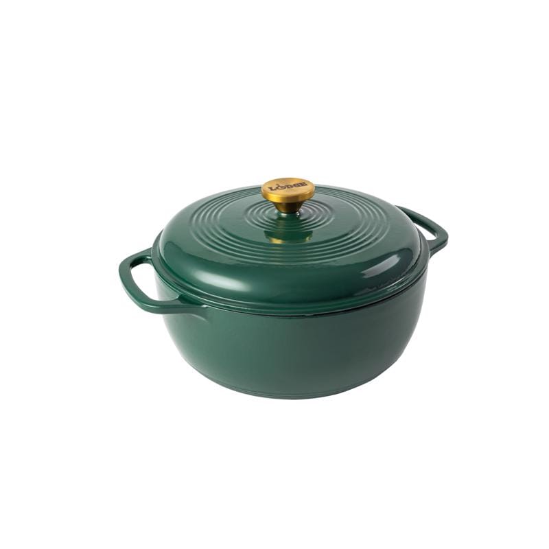 Lodge EC6D503G Porcelain Enamel Dutch Oven 10.5 in. 6 qt Green