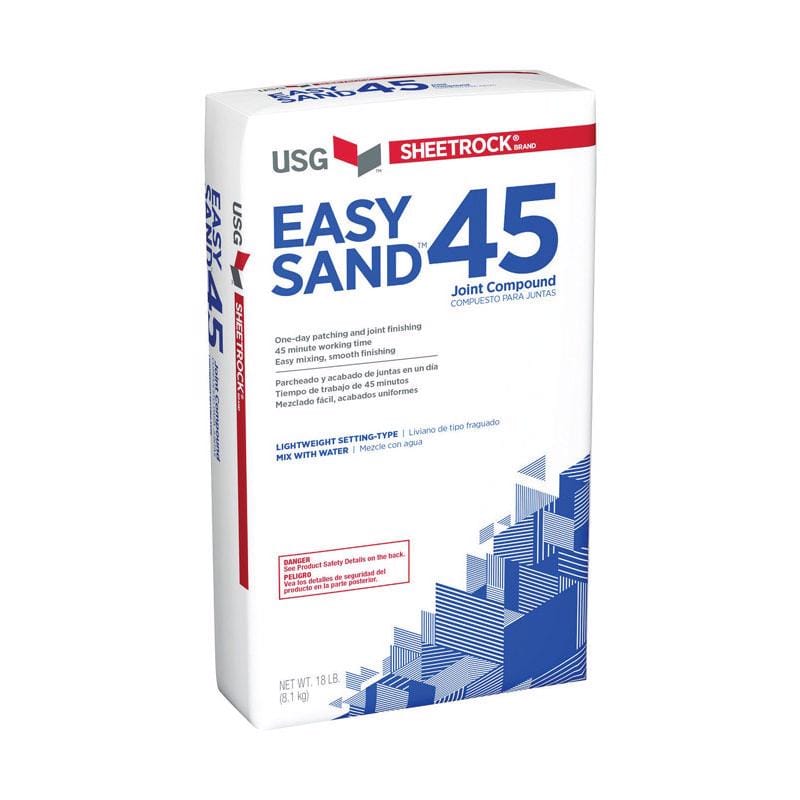 Usg Sheetrock 384210 Natural Easy Sand 45 Joint Compound 18 lb