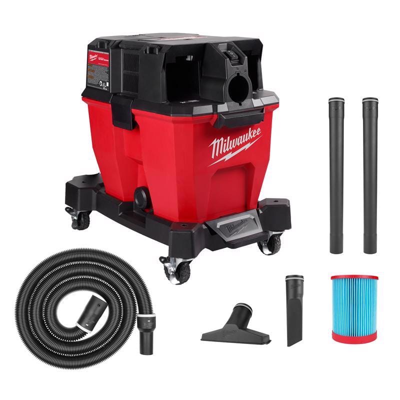 Milwaukee 0920-20 M18 FUEL 0920-20 9 gal Cordless Wet/Dry Vacuum Tool Only 18 V 4.25 HP